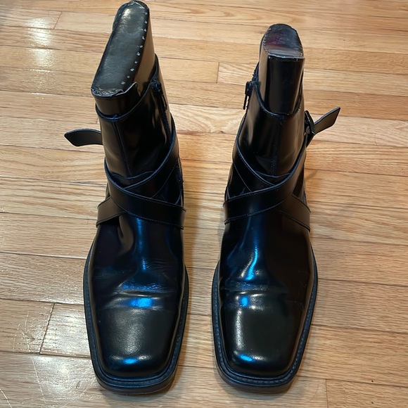Other - Kenneth Cole Itailian Men’s black leather boots